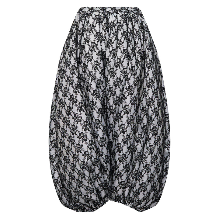 Voluminous Lace Parachute Pants