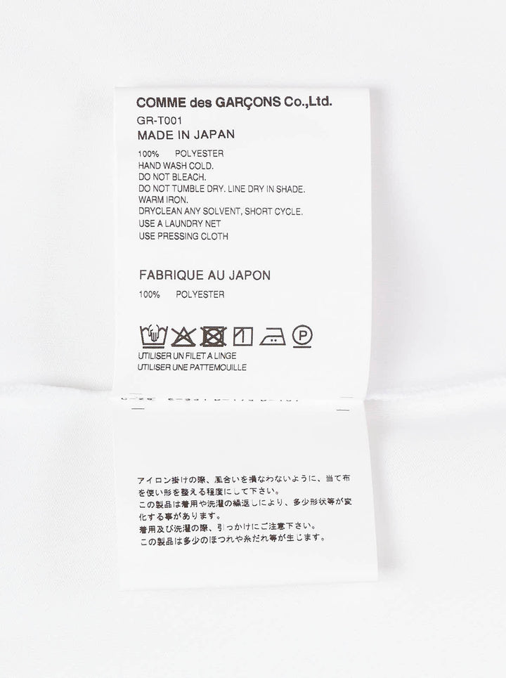 COMME des GARCONS Sheer Pleated Tie-Neck Dress - view 3