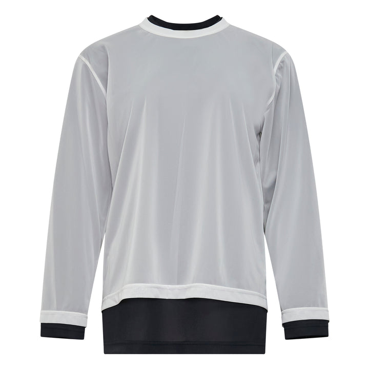 Thin Polyester Layered Long Sleeve Tee