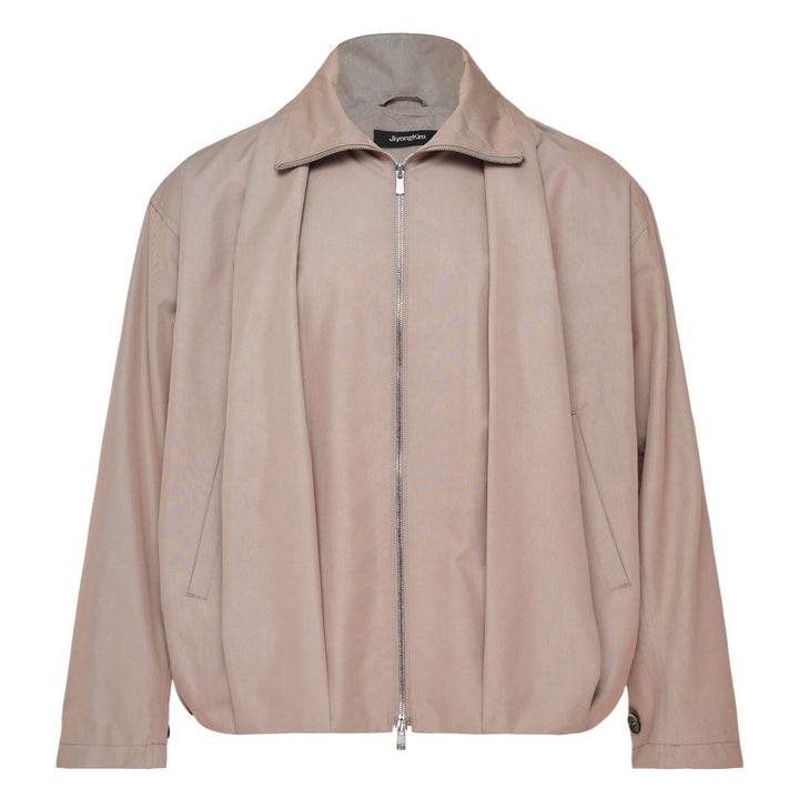 Shawl Collar Blouson Jacket