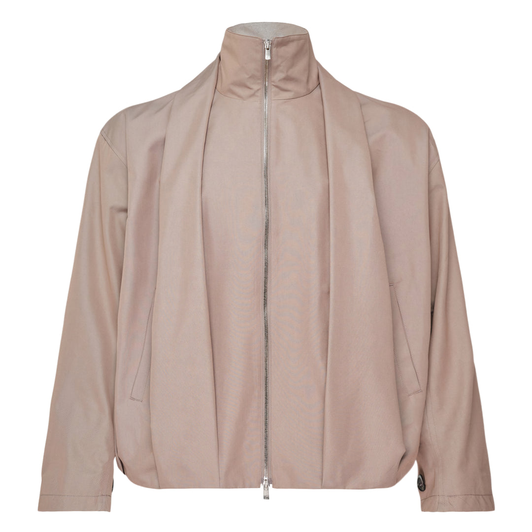 Shawl Collar Blouson Jacket