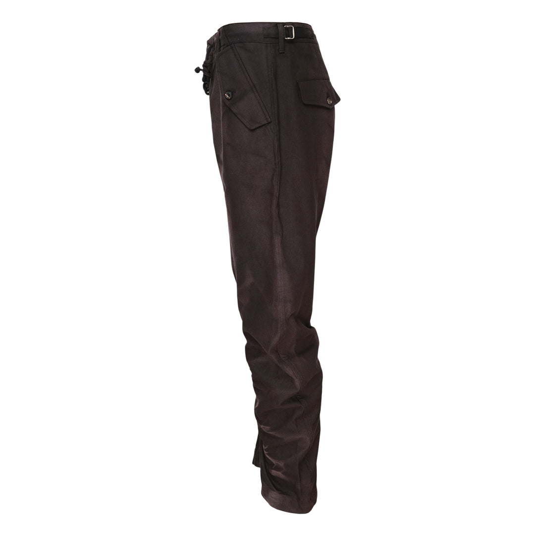Sun-Bleached Twisted Trousers