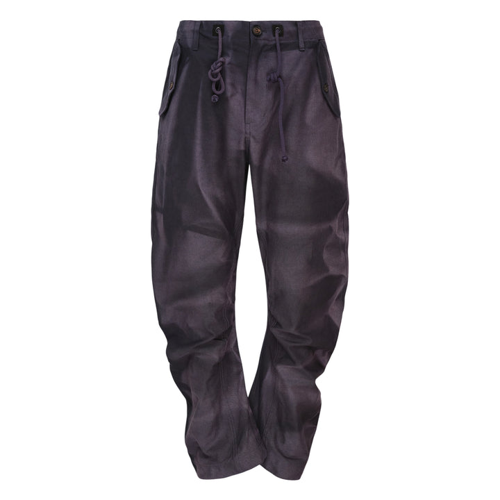Sun-Bleached Twisted Trousers