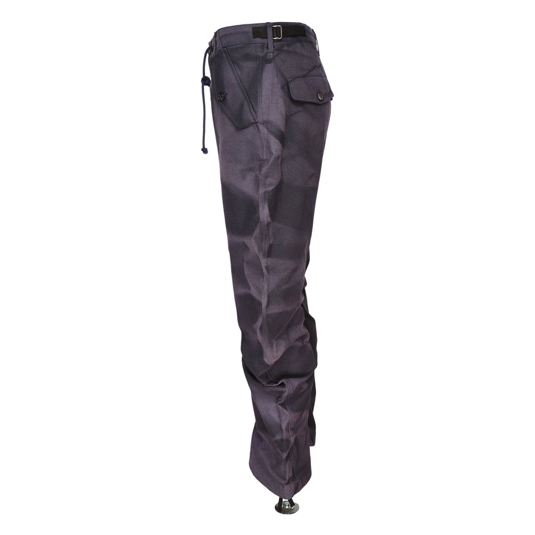 Sun-Bleached Twisted Trousers