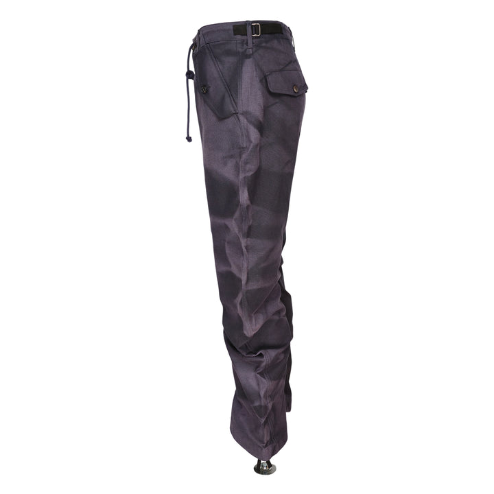 Sun-Bleached Twisted Trousers