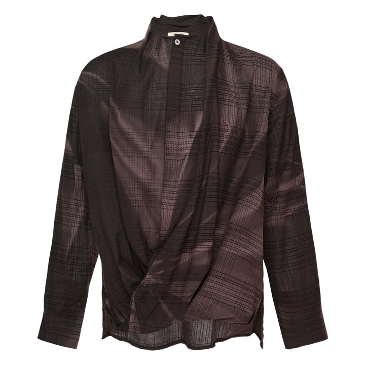 Sun-Bleached Drape Long Sleeve Shirt