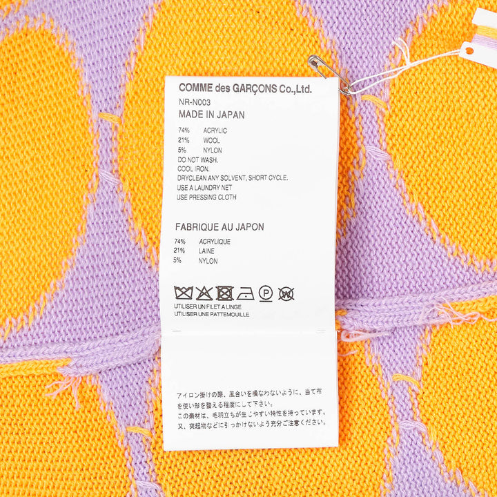 Oversized Dot Knit Top
