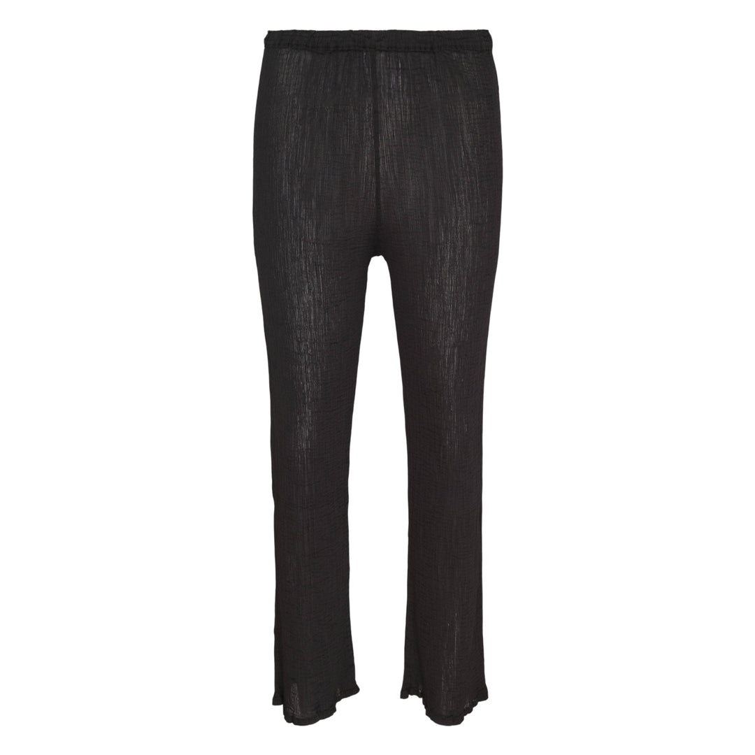 See-Through Crepe Pants