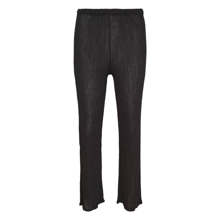 See-Through Crepe Pants