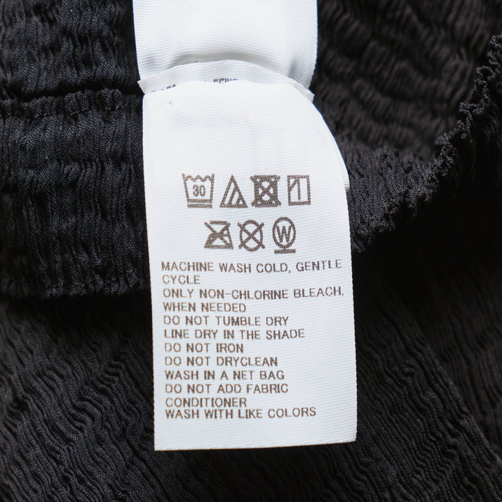 See-Through Crepe Pants