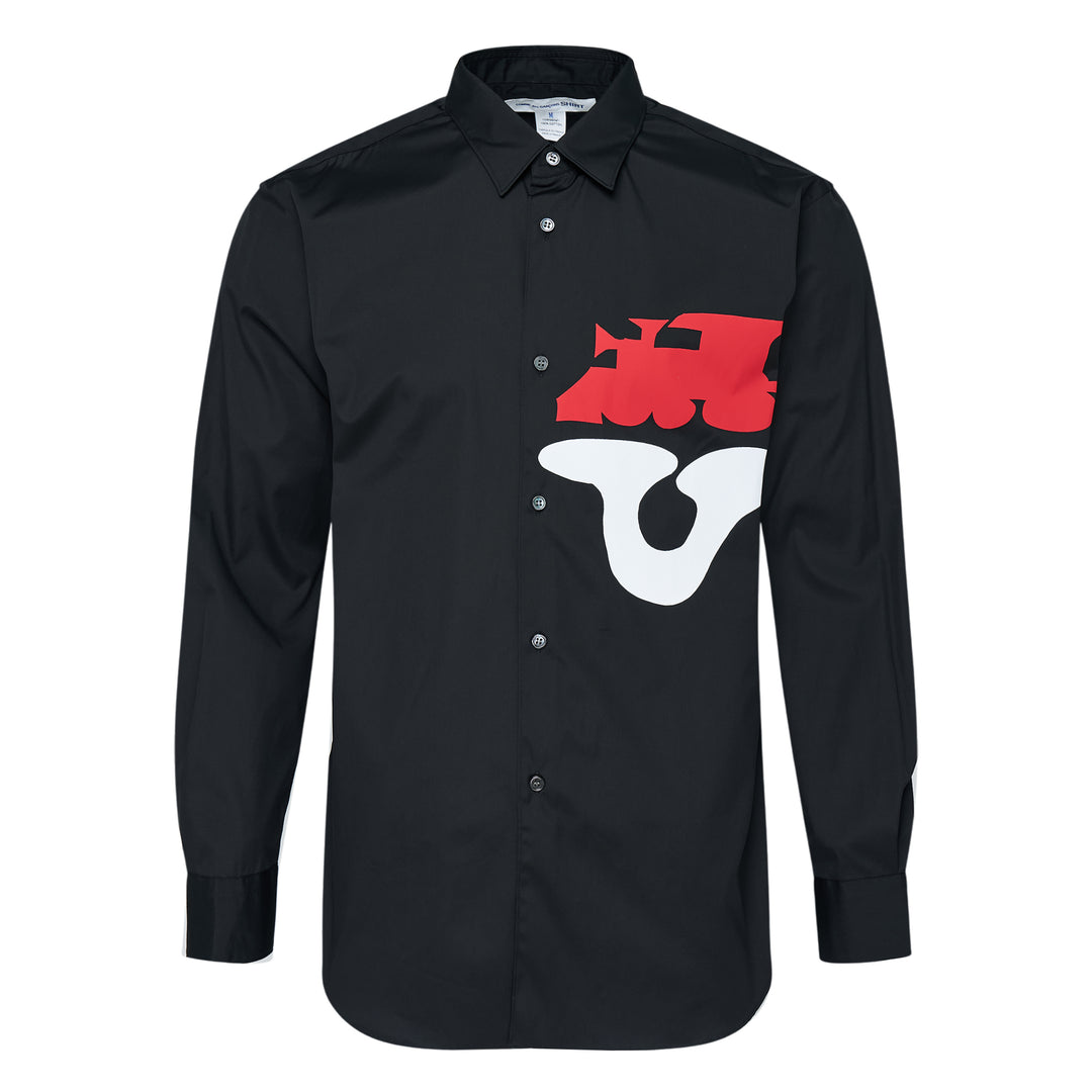 Graphic Print Long Sleeve Shirt
