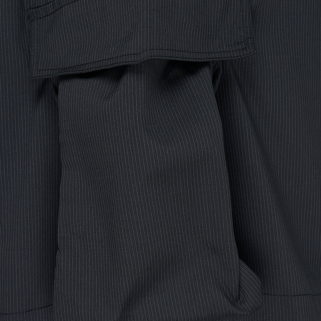 Pinstripe Cargo Shorts