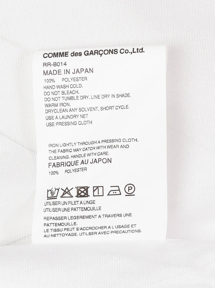 COMME des GARCONS COMME des GARCONS Round Collar Sheer Shirt - view 3
