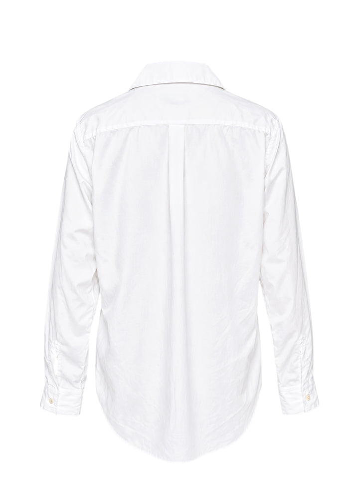 COMME des GARCONS COMME des GARCONS Sheer Ruched Sleeve Shirt - view 2