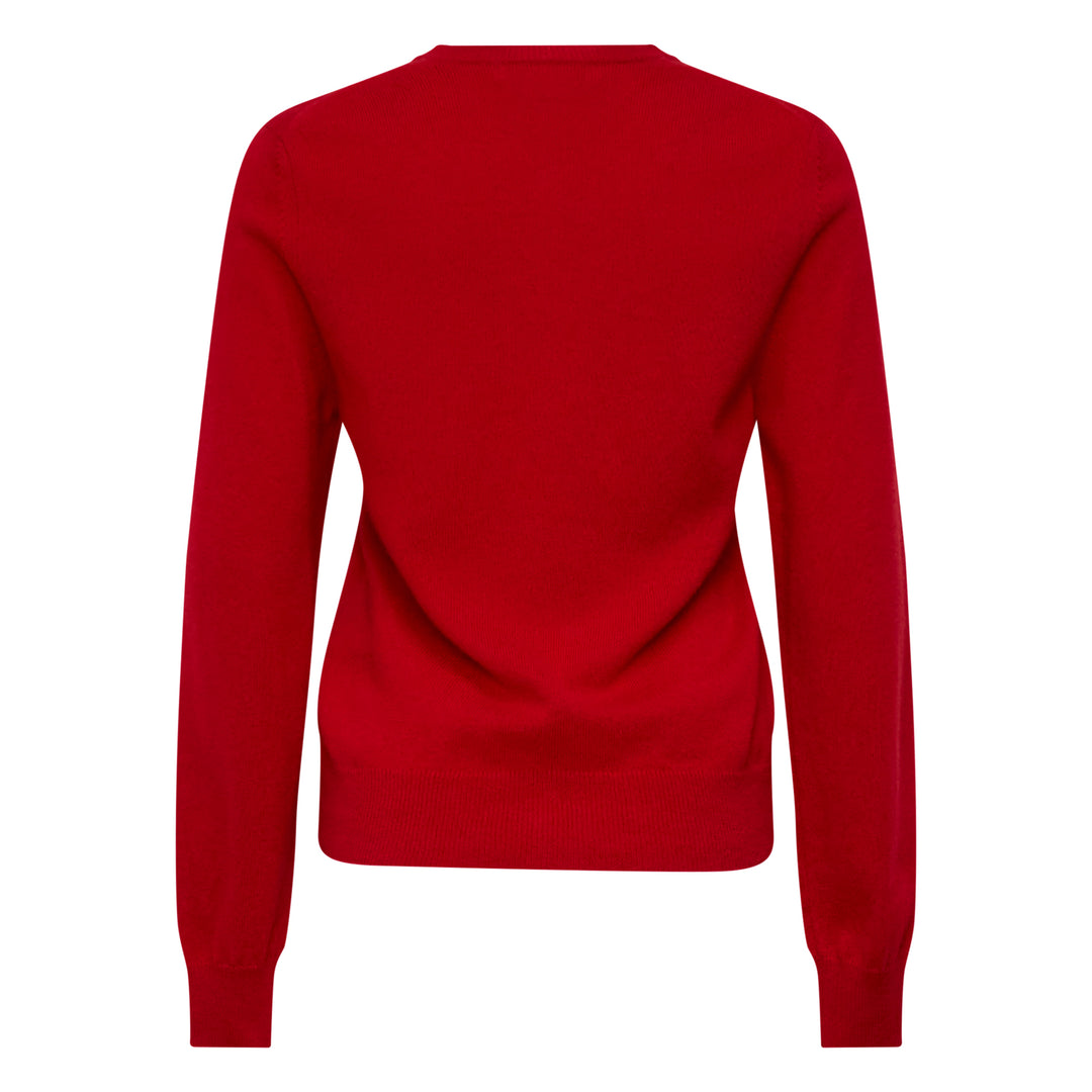 Rib Trim Button Cardigan