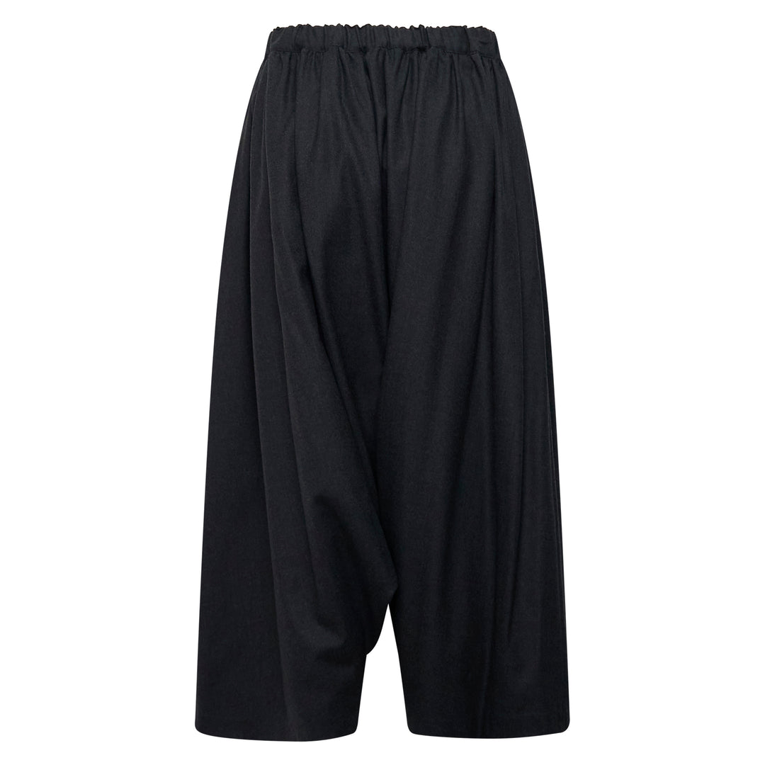 Elastic Waist Wide Leg Pants