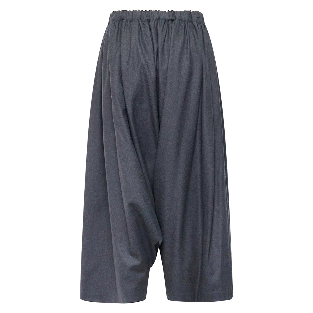 Elastic Waist Wide Leg Pants