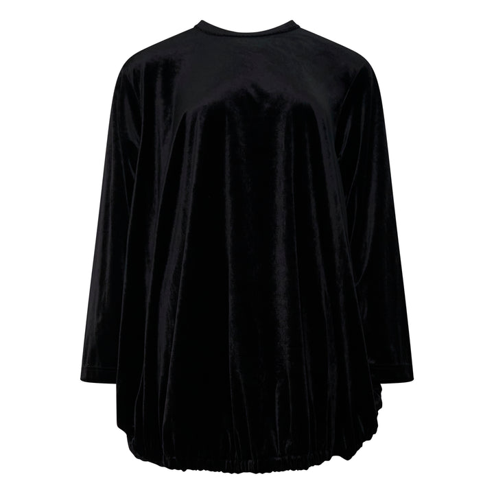 Oversized Layered Gathered Tee