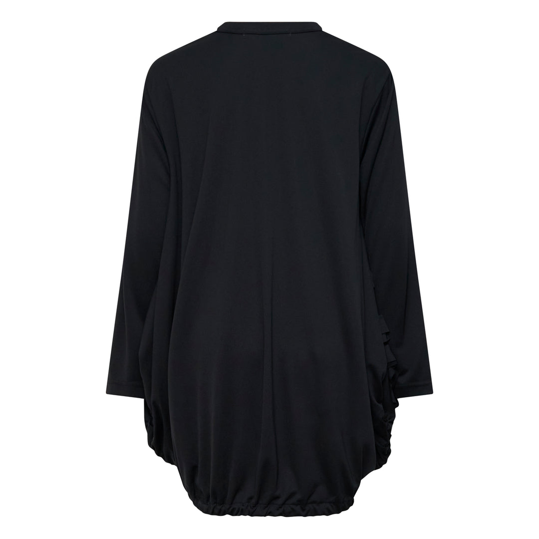 Draped Gathered Layer Top