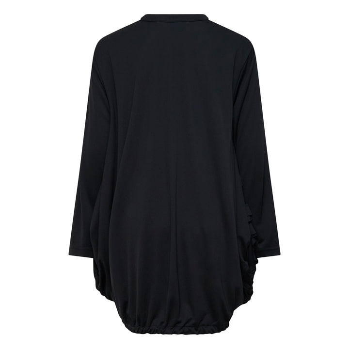 Draped Gathered Layer Top