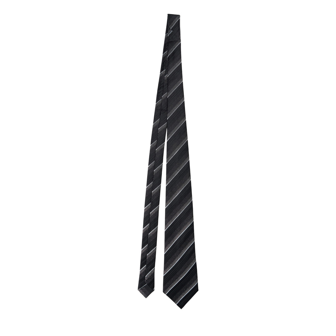 Silk Lamé Stripe Tie