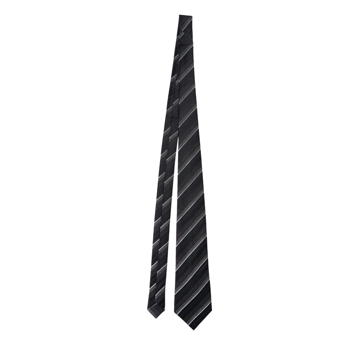 Silk Lamé Stripe Tie