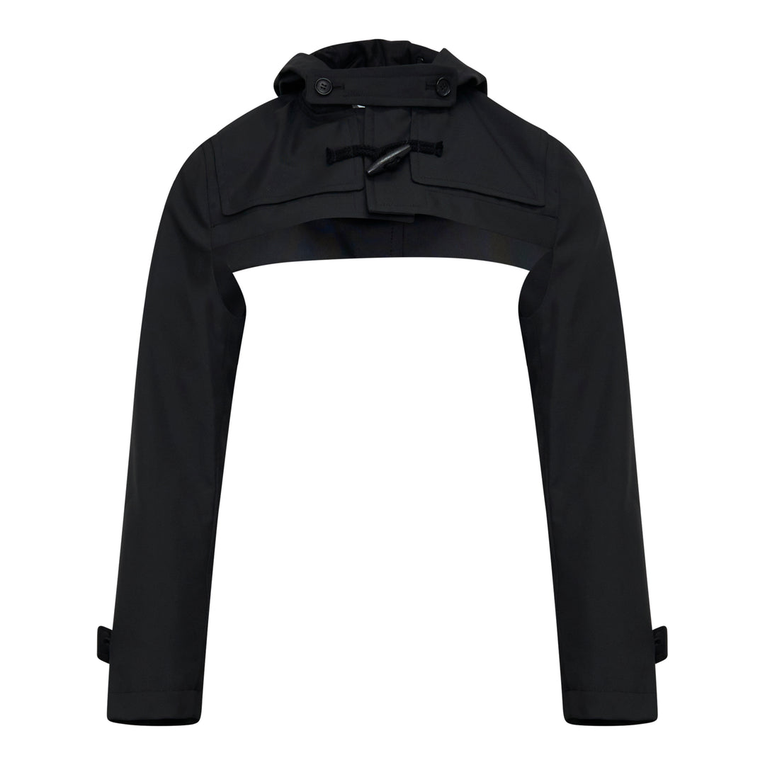 Cropped Duffle Bolero Jacket