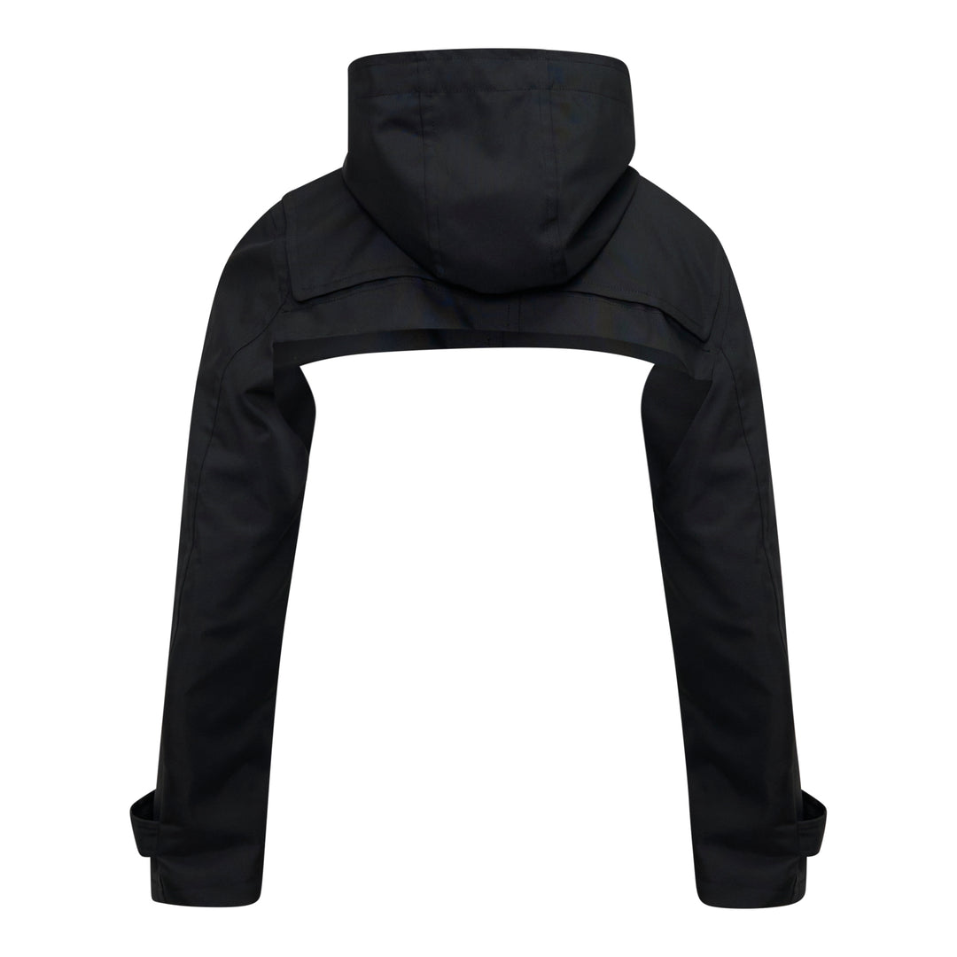 Cropped Duffle Bolero Jacket