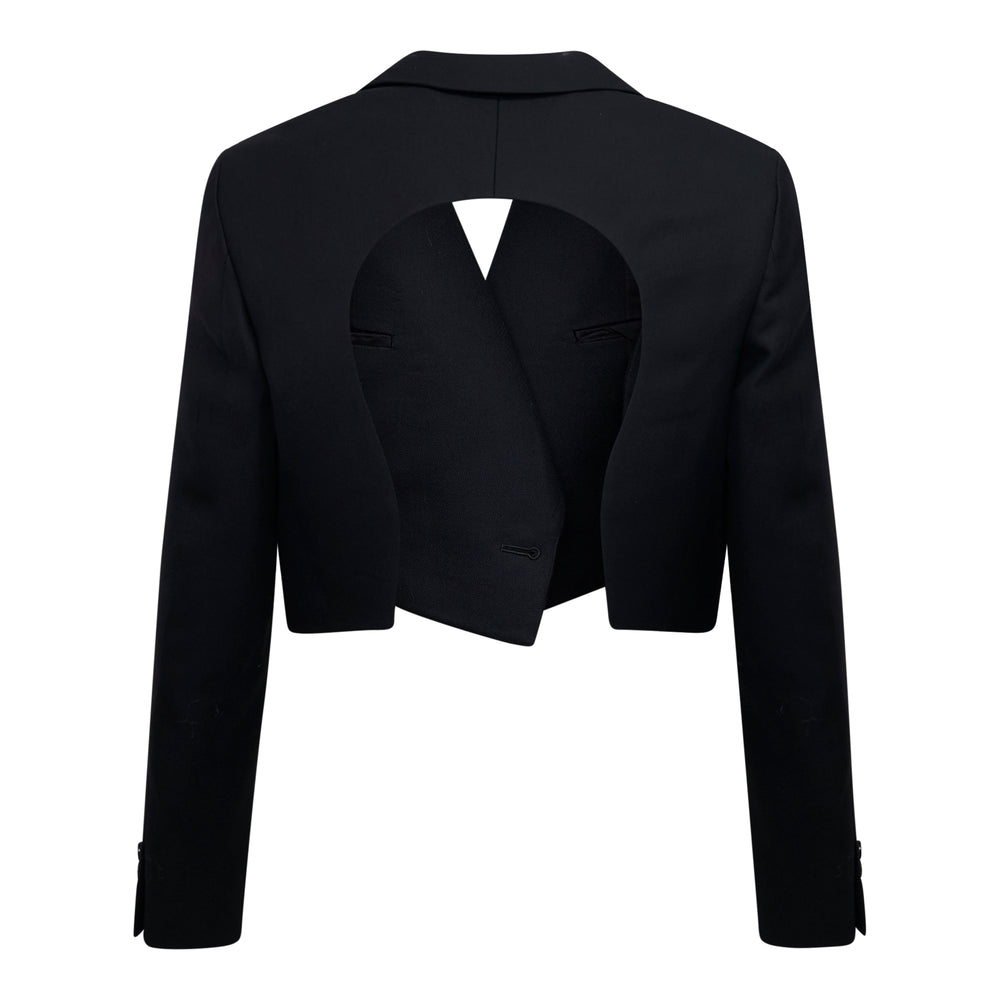 COMME des GARCONS HOMME PLUS Patchwork Wool Blazer - view 2