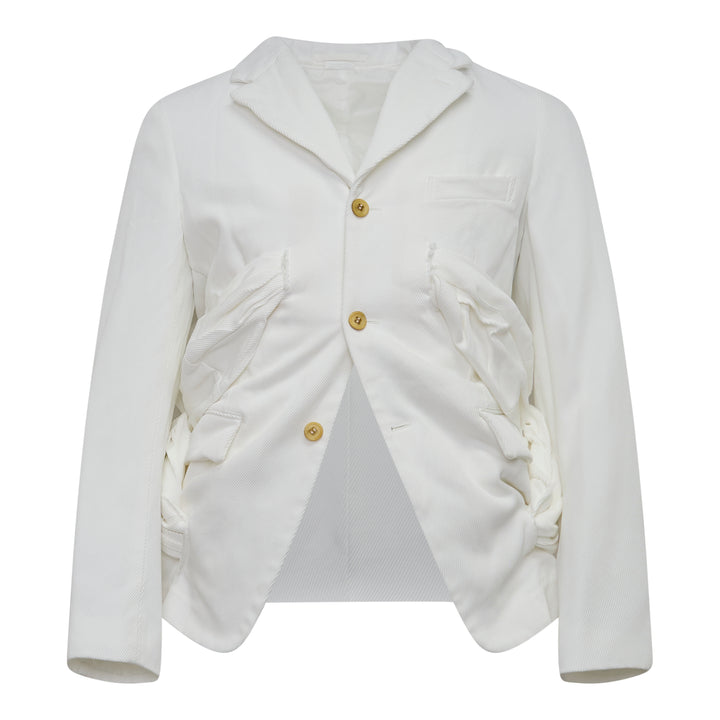 Heavy Kersey Ruched Jacket