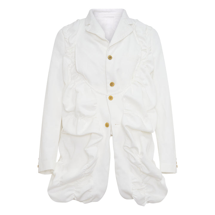 Heavy Kersey Ruched Jacket