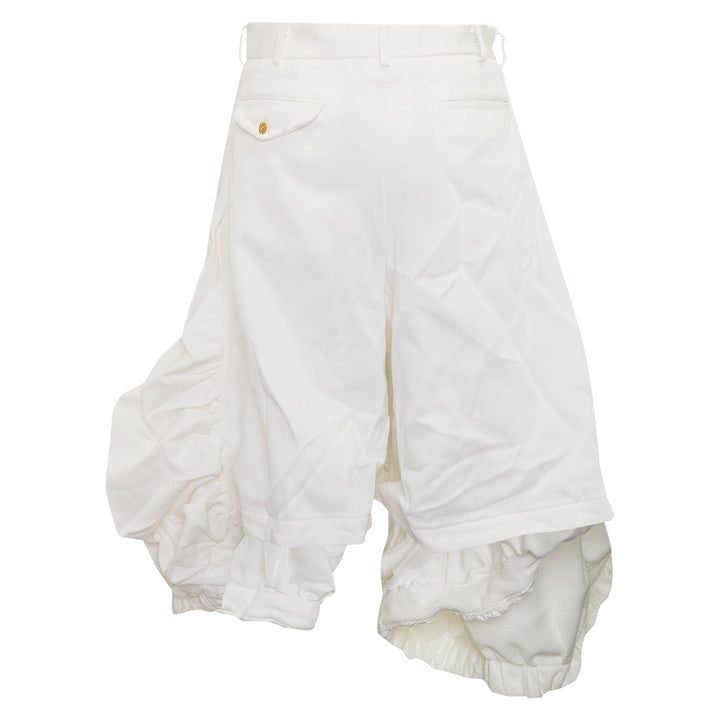 Ruched Voluminous Cropped Pants