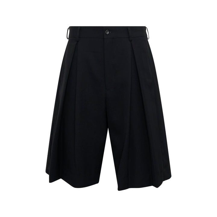 Wool Gabardine Medium Shorts