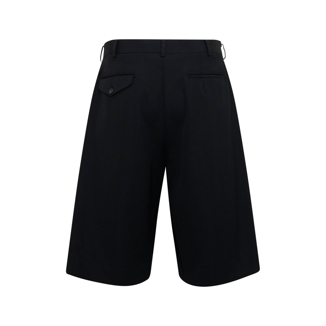 Wool Gabardine Medium Shorts