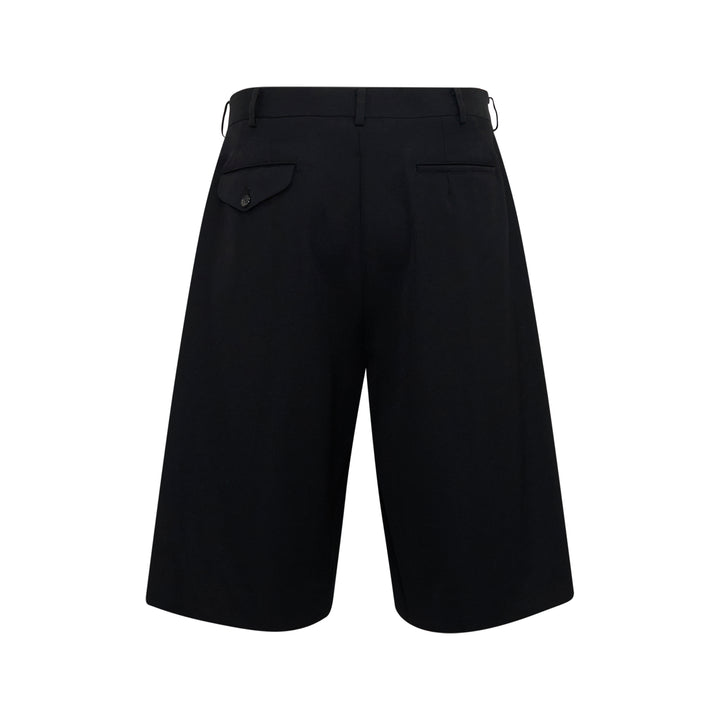 Wool Gabardine Medium Shorts