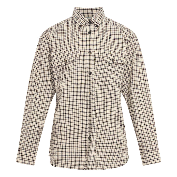 Loose Fit Paisley Long Sleeve Shirt
