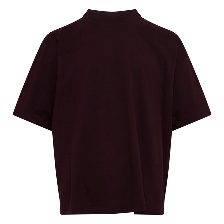Oversized Mock Neck Tee