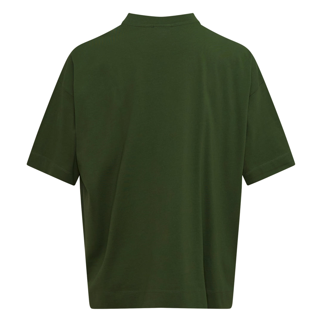 Oversized Mock Neck Tee