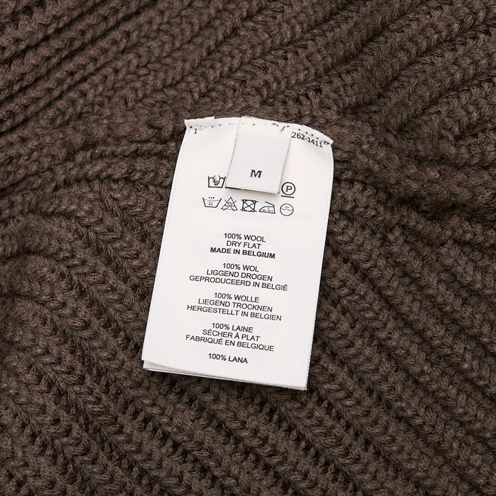 Ribbed Half-Button Sweater