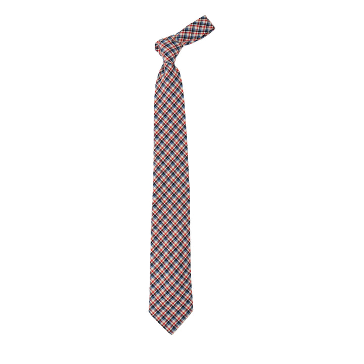 Flannel Check Cotton Tie