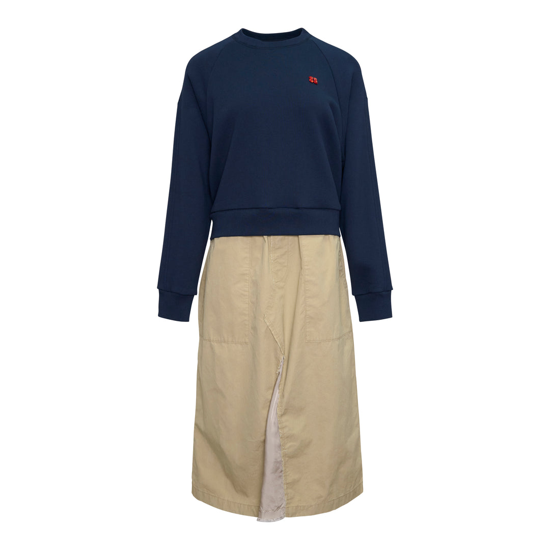 Trompe L'Oeil Sweater Dress