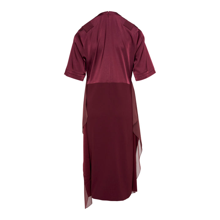 Layered Effect Midi Dress