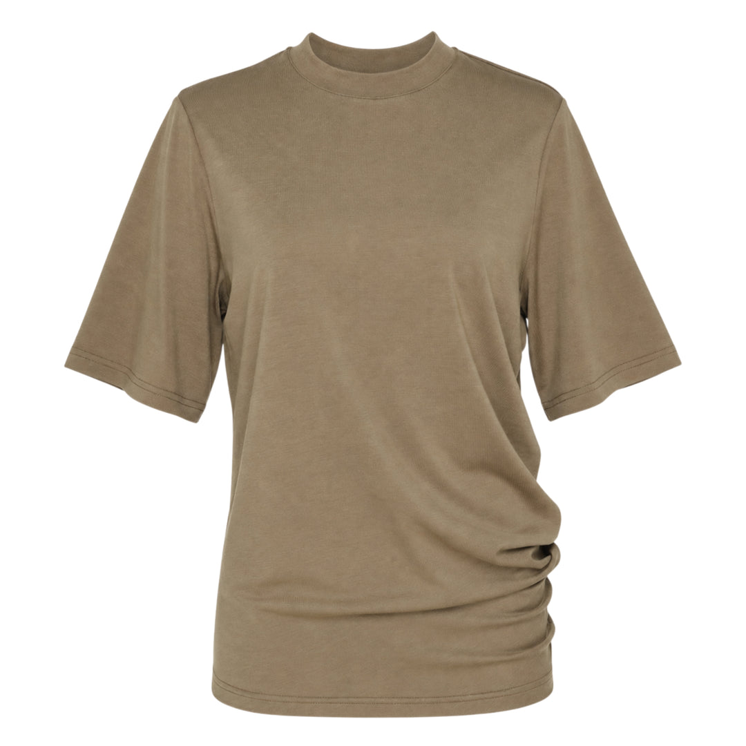 Willa High Stretch Mock Neck Top