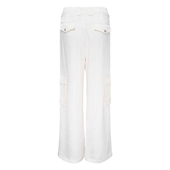 Celeste Crepe Acetate Cargo Pants