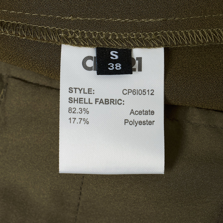 Celeste Crepe Acetate Cargo Pants