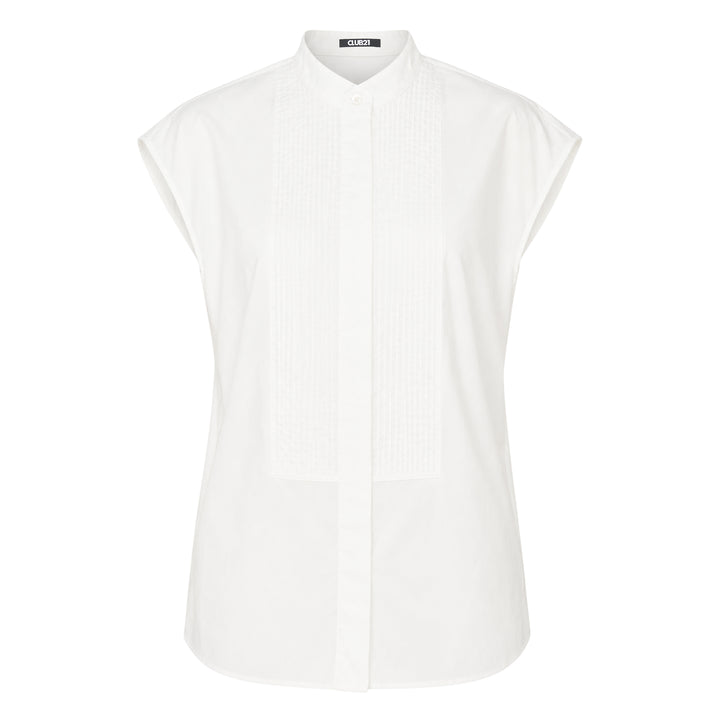 Edith Structure Cotton Blouse