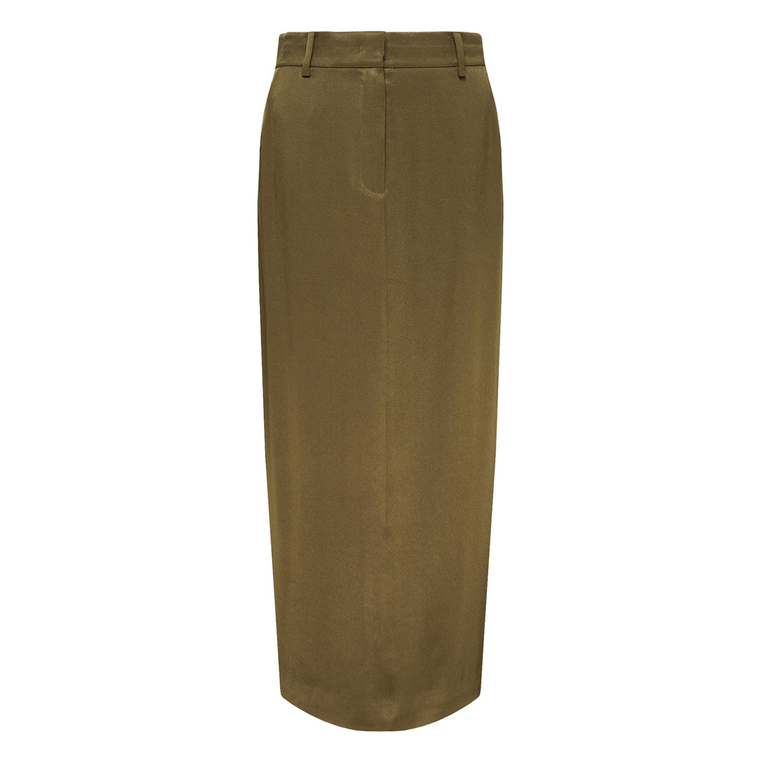 Ambre Crepe Acetate Mix Skirt