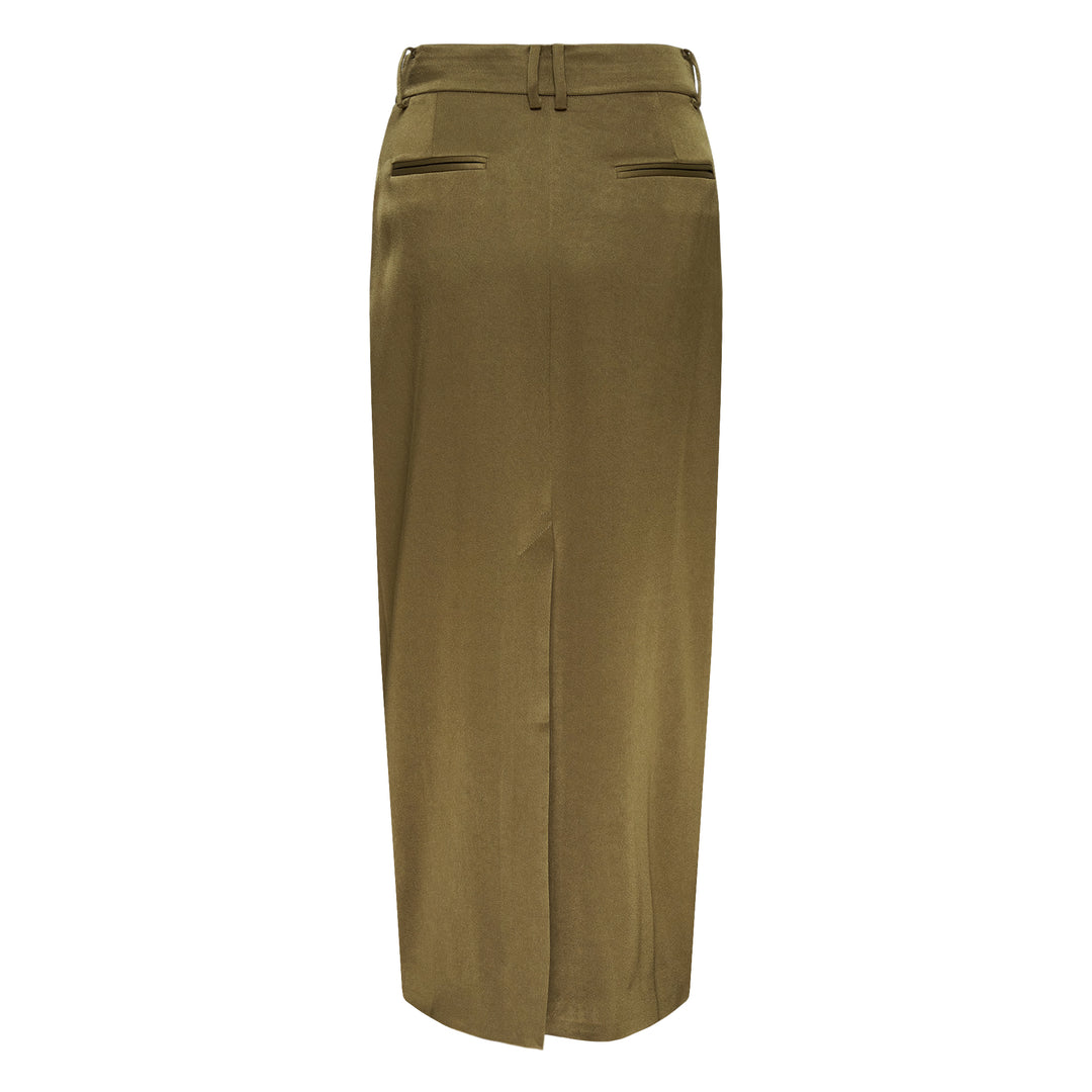 Ambre Crepe Acetate Mix Skirt