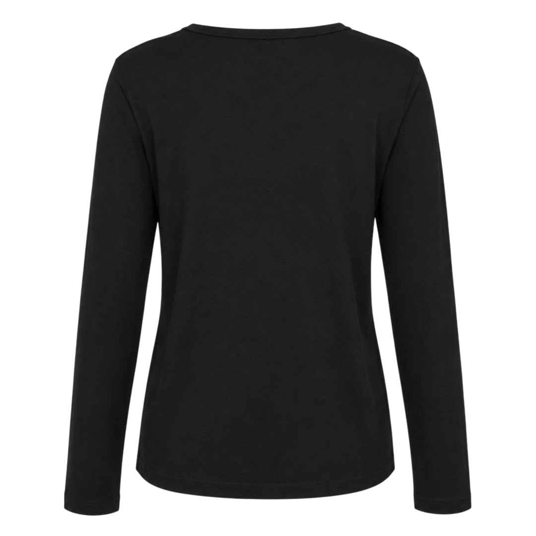 Long Sleeve Henley Knit Top
