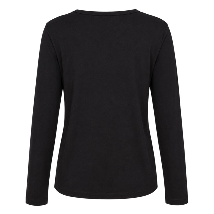 Long Sleeve Henley Knit Top